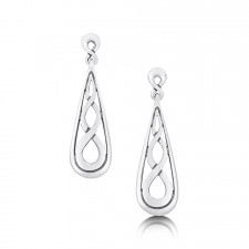 Sheila Fleet Celtic Drop Earrings