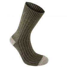 Craghoppers Men's Glencoe Walking Socks in Dark Moss Marl