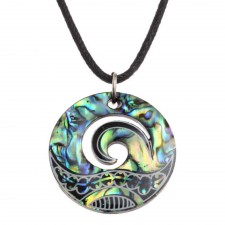 Tide Jewellery Maori Paua Shell Pendant