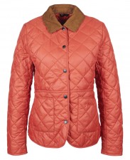 Barbour Ladies Deveron Quilted Jacket in Gerbera