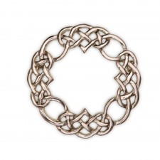 Art Pewter Eternal Interlace Celtic Brooch