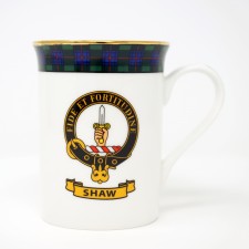 Shaw Clan Crest Mug