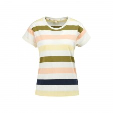 Barbour Ladies Lyndale Top in Buttermilk