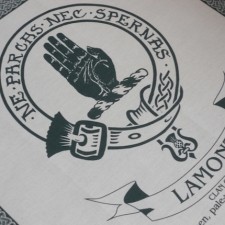 Lamont Clan Crest Tea Towel