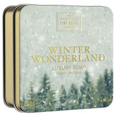 The Scottish Fine Soap Company Winter Wonderland Soap Tin 100g