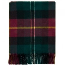 Lochcarron 100% Lambswool Tealing Tartan Blanket