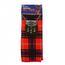 Thistle's Famous Kids' Red Kilt Towel - Instakilt