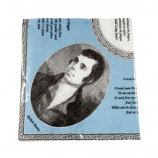 Robert Burns Portrait Napkins (Paper) Pack of 20