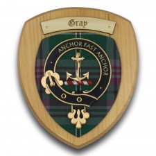 Gray Clan Crest Wall Plaque