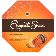 Elizabeth Shaw Milk Chocolate Orange Crisp 162g