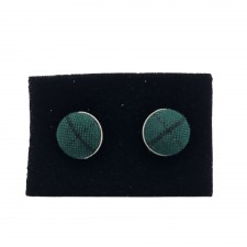 Ingles Buchan Campbell Clan Tartan Cufflinks