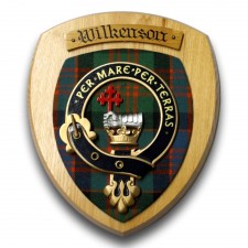 Wilkenson Clan Crest Wall Plaque