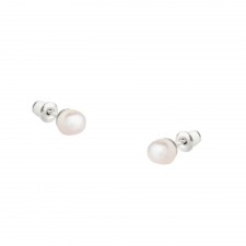 Tutti & Co Baroque Earrings Silver