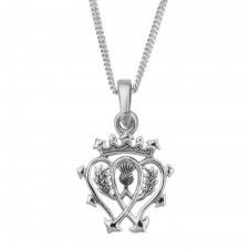 Hamilton & Young Luckenbooth Silver Pendant