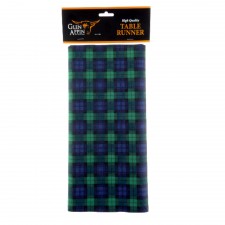 Black Watch Tartan Paper Table Runner