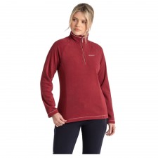 Craghoppers Ladies Miska VI Half Zip in Mulberry Jam