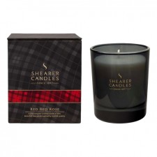 Shearer Candles Highland Jar Candle in Red Red Rose