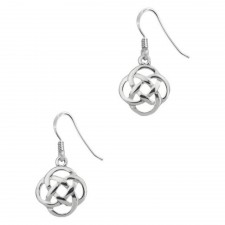 Hamilton & Young Celtic Earrings Round Knot