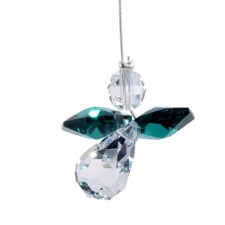 Wild Things Crystal Guardian Angel in Emerald