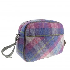 Harris Tweed 'Avon' Shoulder Bag in Muted Pink
