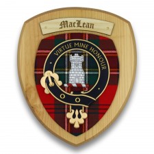 MacLean Clan Crest Wall Plaque