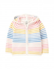 Joules Baby Conway Zip Through Knitted Cardigan 0-12 Months