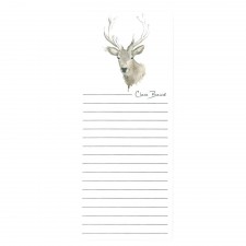 Clare Baird Highland Stag Magnetic Notepad