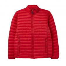 Joules Mens Go To Lightweight Padded Jacket In Red S
