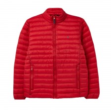 Joules Mens Go To Lightweight Padded Jacket In Red UK S