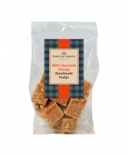 Gretna Green Handmade Milk Chocolate Orange Fudge Bag 150g