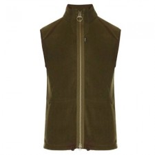 Barbour Mens Langdale Fleece Gilet In Olive UK S