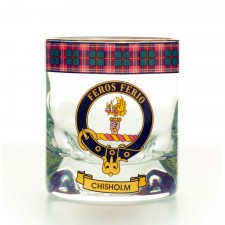 Chisholm Clan Whisky Glass