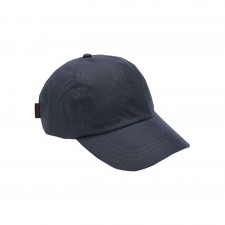 Barbour Mens Wax Sports Cap in Navy