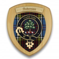 Anderson Clan Crest Wall Plaque