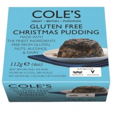Coles Gluten Free Nut & Alcohol Free Xmas Pudding 112g