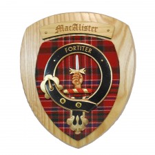 MacAlister Clan Crest Wall Plaque