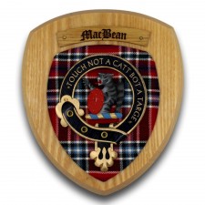 MacBean Clan Crest Wall Plaque