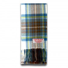 Muted Blue Stewart Clan Tartan Scarf