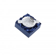 Pewtermill 3 inch Celtic Cross Mini Quaich