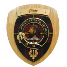Muir Clan Crest Wall Plaque