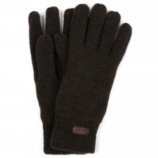 Barbour Mens Carlton Gloves in Dark Green