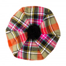Lochcarron Bruce Of Kinnaird Ancient Tartan Brushed Wool Tam