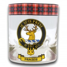Fraser Clan Whisky Glass