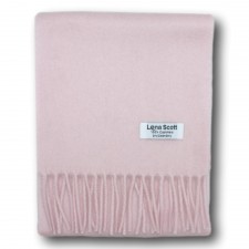Lona Scott Childrens 100% Cashmere Scarf in Soft Pink