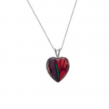 Heathergems Silver Heart Pendant