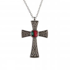 Heathergems Celtic Cross Pendant