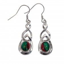 Heathergems Celtic Twist Drop Earrings