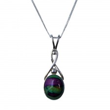 Heathergems Oval Twist Pendant