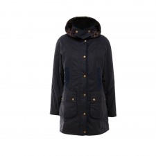 Barbour Ladies Bower Wax Jacket in Navy