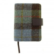 Harris Tweed Lomond Address Book In MacLeod Tartan